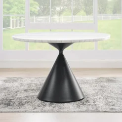 Round Marble Dining Table - 48