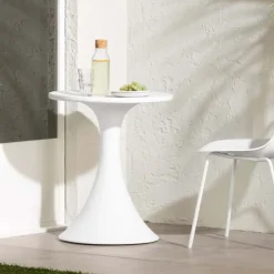 Meubles South Shore Round Outdoor Table White New