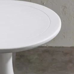 Meubles South Shore Round Outdoor Table White New