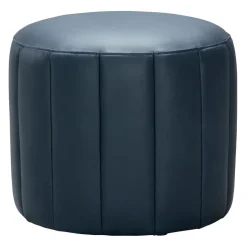 Round Pouf - Blue INDIGO Online
