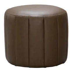 Round Pouf - BROWN Outlet