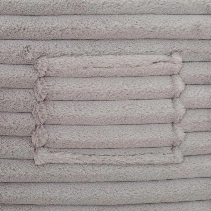 Sealy Corduroy Velvet Bean Bag - Grey Best
