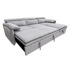 Sectional Bed and a Right-Side Chaise with Storage - Grey Discount