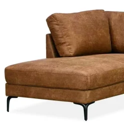 Sectional Sofa with Left-Facing Chaise Brun Online