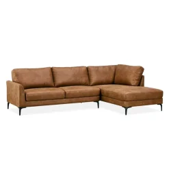 Sectional Sofa with Right-Facing Chaise Brun Outlet