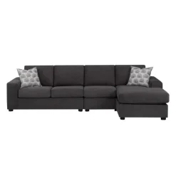 Sofa By Fancy Sectional with Reversible Chaise - Grey Slate Best