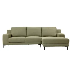 Sectional with Right-Side Chaise - GREEN Discount