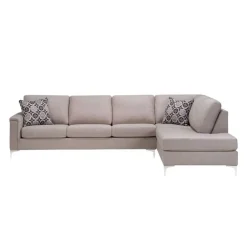 Sofa By Fancy Sectional with Right-Side Chaise Greige Outlet