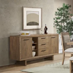 Server Weathered Oak Discount