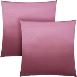 Monarch Set of 2 Satin Accent Pillows 18" Pink Outlet