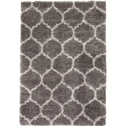 Shag Indoor Rug - 5 x 7 Dark Grey Sale