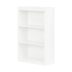 Meubles South Shore 3-Shelf Bookcase - South Shore PURE WHITE Clearance