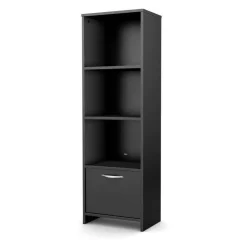 Meubles South Shore Shelf Bookcase - South Shore PURE BLACK Online