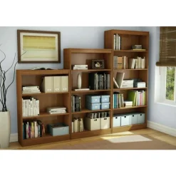 Meubles South Shore 4-Shelf Bookcase - South Shore Morgan Cherry Best