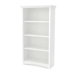 Meubles South Shore 4-Shelf Bookcase - South Shore White Outlet