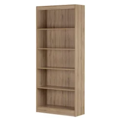Meubles South Shore 5-Shelf Bookcase - South Shore Rustic Oak Hot