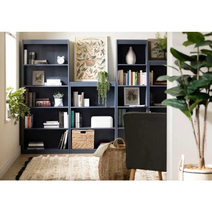 Meubles South Shore 5-Shelf Narrow Bookcase - South Shore BLUEBERRY Clearance