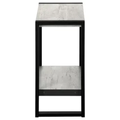 Monarch Side table - 2 tiers / 1 shelf / rectangular - 24