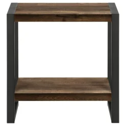 Monarch Side table - 2 tiers / 1 shelf / rectangular - 24