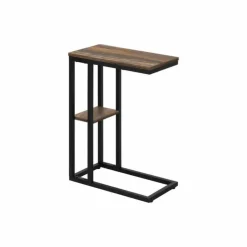 Monarch Side table / c table - 1 storage shelf / rectangular - 25