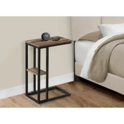 Monarch Side table / c table - 1 storage shelf / rectangular - 25