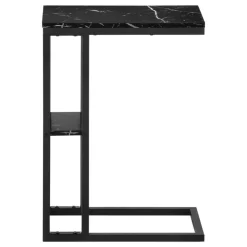 Monarch Side table / c table - 1 storage shelf / rectangular - 25