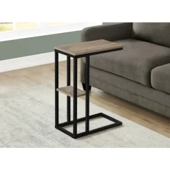 Monarch Side table / c table - 1 storage shelf / rectangular - 25