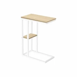 Monarch Side table / c table - 1 storage shelf / rectangular - 25