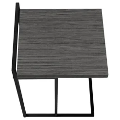 Monarch Side table / c table - thick-panel top / wide / rectangular - 25"h - / b - Grey Hot