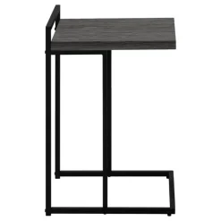 Monarch Side table / c table - thick-panel top / wide / rectangular - 25