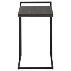 Monarch Side table / c table - thick-panel top / wide / rectangular - 25