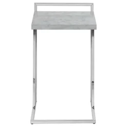 Monarch Side table / c table - thick-panel top / wide / rectangular - 25