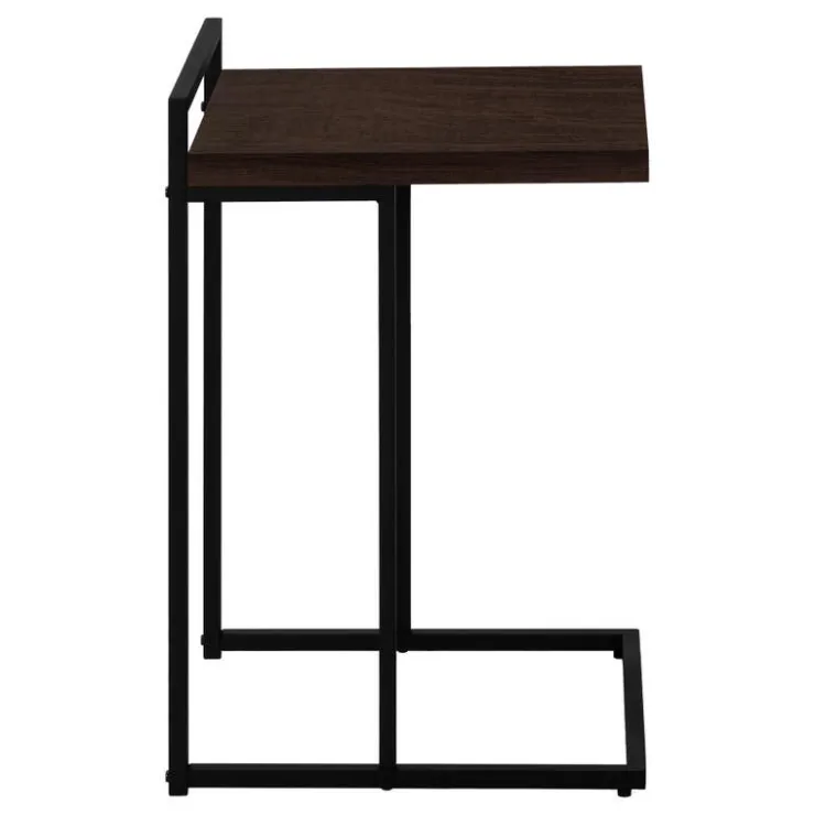 Monarch Side table / c table - thick-panel top / wide / rectangular - 25"h - - Espresso Online