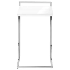 Monarch Side table / c table - thick-panel top / wide / rectangular - 25