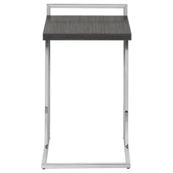 Monarch Side table / c table - thick-panel top / wide / rectangular - 25