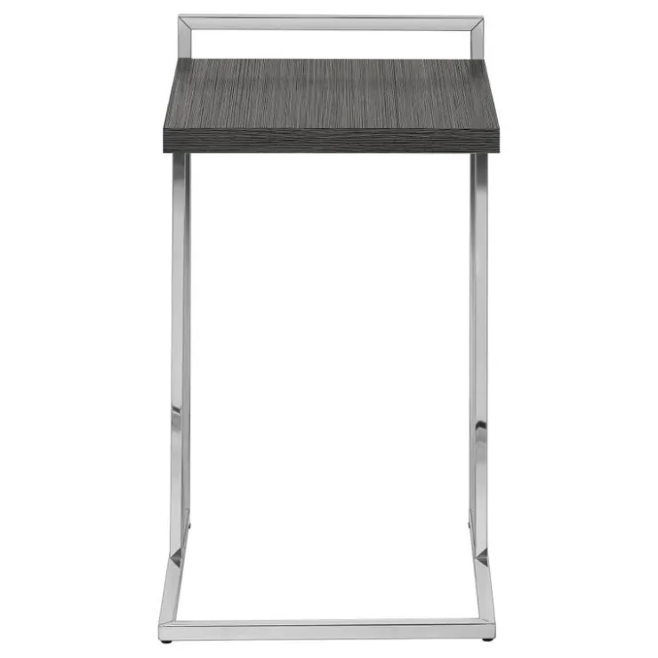 Monarch Side table / c table - thick-panel top / wide / rectangular - 25"h - / c - Grey Sale