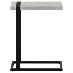 Monarch Side table / c table - thick-panel top / rectangular - 25