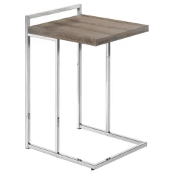 Monarch Side table / c table - thick-panel top / wide / rectangular - 25