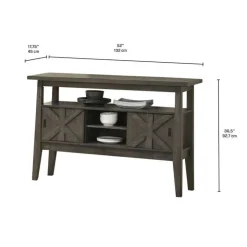 Sideboard 52" Grey Best