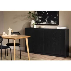 Meubles South Shore Sideboard - South Shore Black Oak Clearance