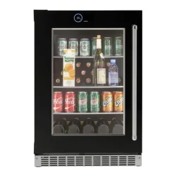 Danby SILHOUETTE 24″ Built-in Beverage Center 24" - SRVBC050L-SS Black Outlet