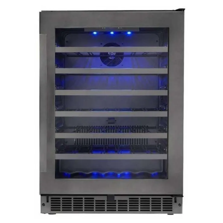 Danby SILHOUETTE Wine Cooler 24" - SSWC056D1B-S Black Stainless Sale