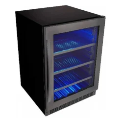 Danby SILHOUETTE Wine Cooler 24" - SSBC056D3B-S Black Stainless Best