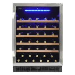 Danby SILHOUETTE Wine Cooler 24" - SWC057D1BSS Stainless Hot