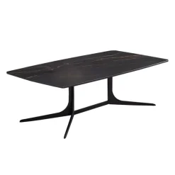 Sintered Stone Rectangular Coffee Table Black New