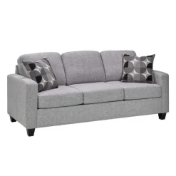 Sofa By Fancy Sleeper Sofa - Grey Light Grey New