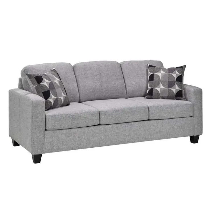 Sofa By Fancy Sleeper Sofa - Grey Light Grey New