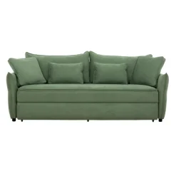 Sleeper Sofa with Storage - Green Clearance