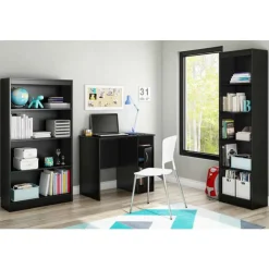 Meubles South Shore Small Desk - South Shore PURE BLACK Discount