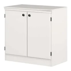 Meubles South Shore Small 2-door storage cabinet - South Shore White